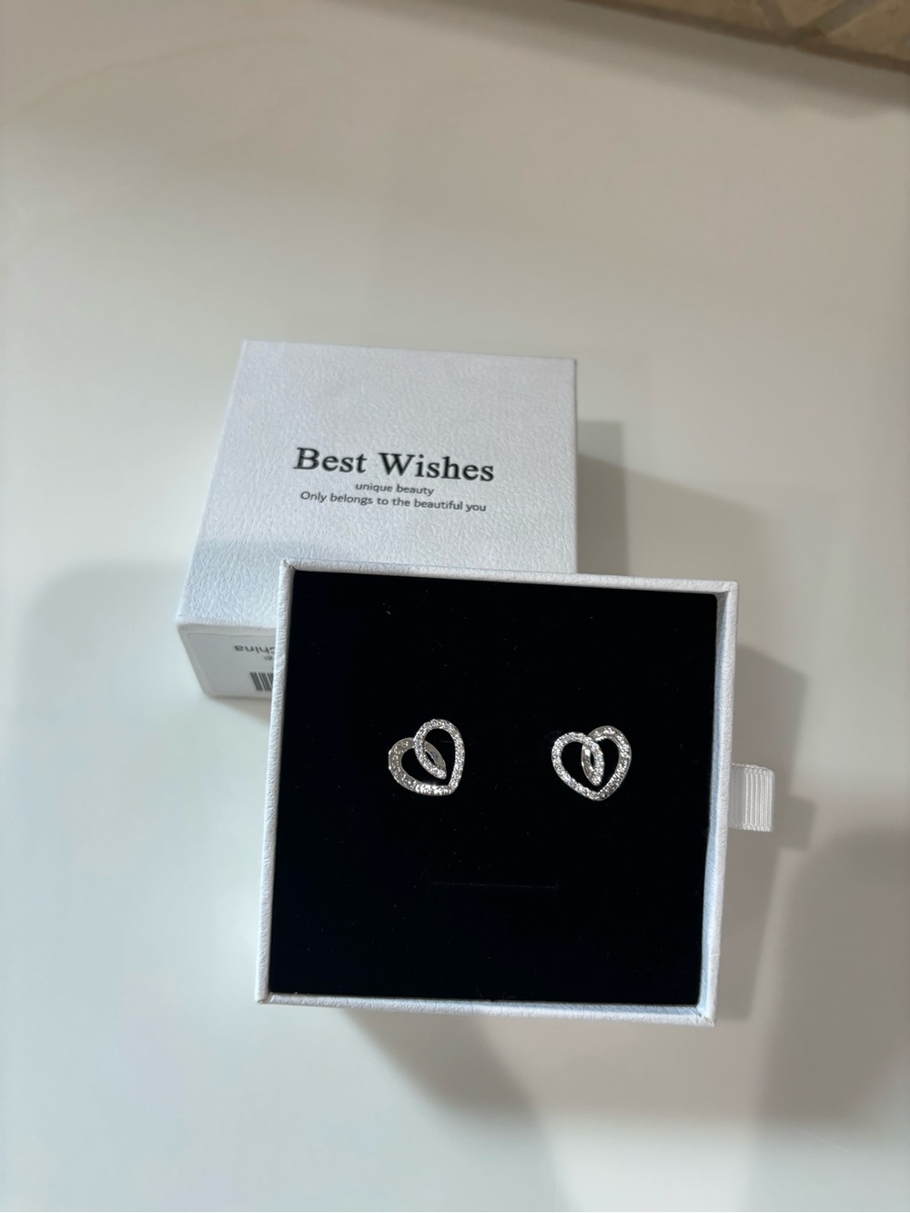 New earrings heart